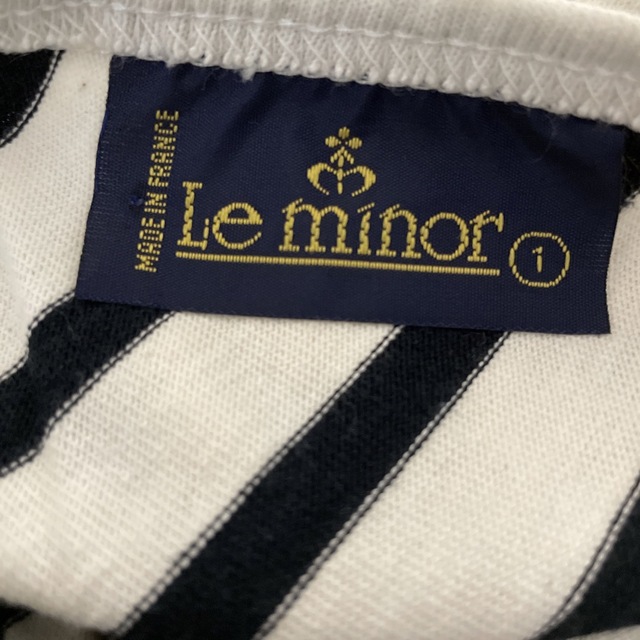 Le Minor(ルミノア)のルミノア　ボーダーカットソー レディースのトップス(カットソー(長袖/七分))の商品写真