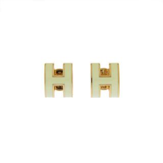 Hermes - 【HERMES】新品☆【オランプ Olympe】GM ピアス エトゥープ