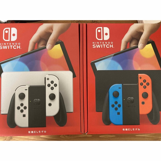 注目ショップ・ブランドのギフト Nintendo Switch ネオン ホワイト