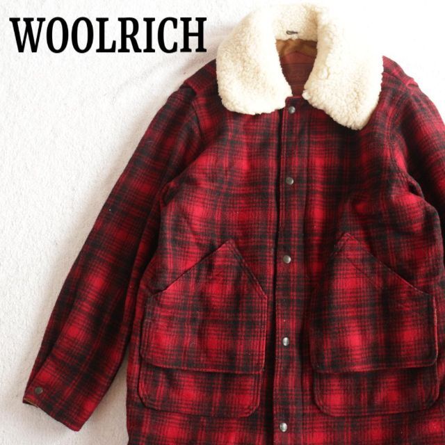 WOOLRICH バッファローチェック 90s ジャケット ブルゾン  M