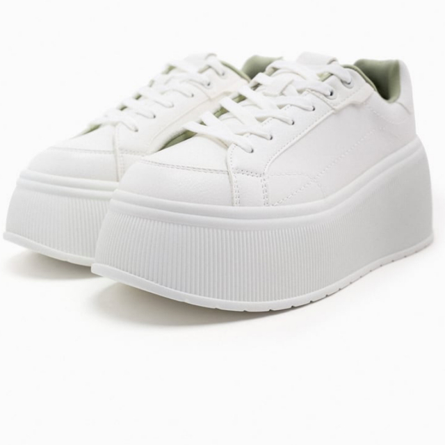 ZARA - zara プラットフォーム スニーカーの通販 by k shop|ザラなら