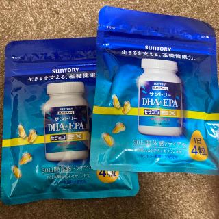 サントリー(サントリー)のサントリーdha&epaセサミンex 120粒❎2袋(ビタミン)