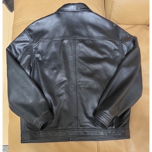 22SS Supreme Schott Leather Work Jacket