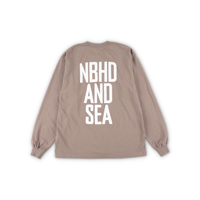 トップスウィンダンシー　NEIGHBORHOODXWDS L/S TEE / BROWN