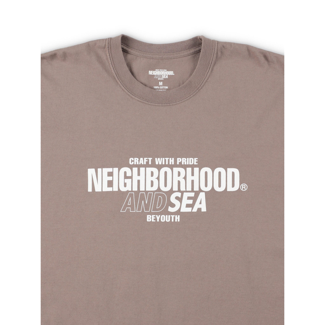 トップスウィンダンシー　NEIGHBORHOODXWDS L/S TEE / BROWN