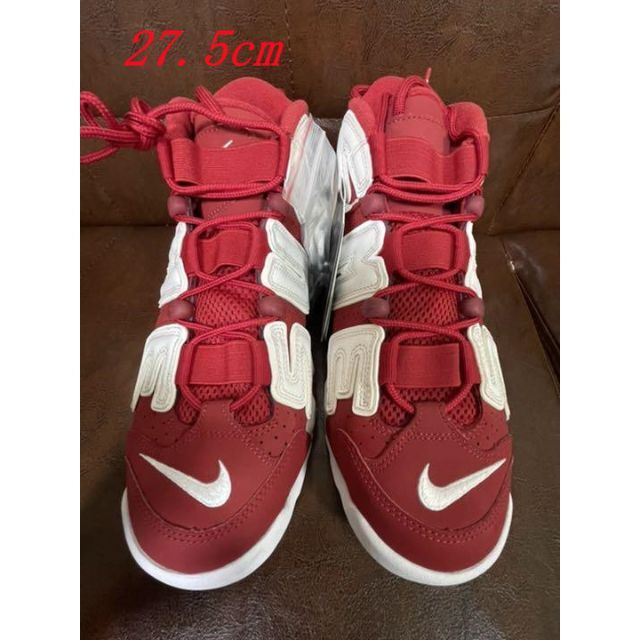 AIR MORE UPTEMPO SUPREME VARSITY RED27.5