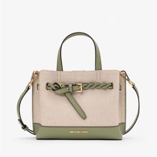 マイケルコース(Michael Kors)の【新品】MICHAEL KORS  EMILIA サッチェル スモール(ハンドバッグ)