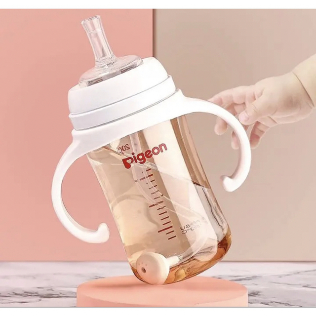 ピジョン3代目母乳実感哺乳瓶用 重り付きストロー 3点セット