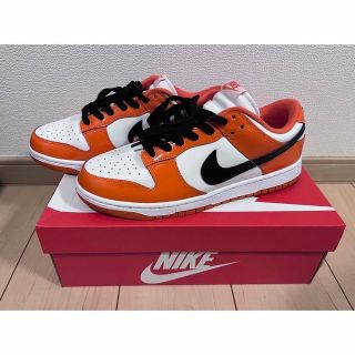 ナイキ(NIKE)のNIKE ダンク Low Patent Orange 美品(スニーカー)