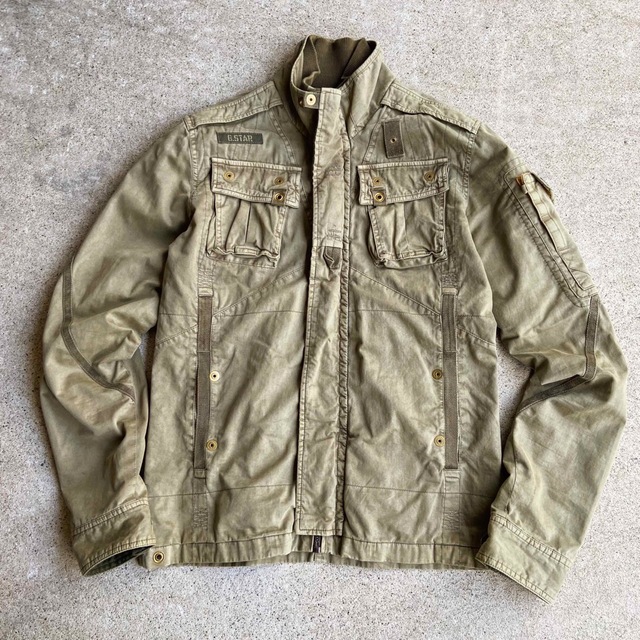 ◯ G-STAR RAW ミリタリーテイストジャケット 超可爱 kinetiquettes.com
