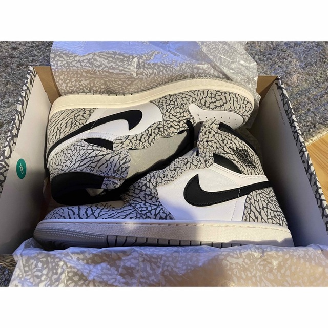 Nike Air Jordan 1 High OG "White Cement" メンズの靴/シューズ(スニーカー)の商品写真