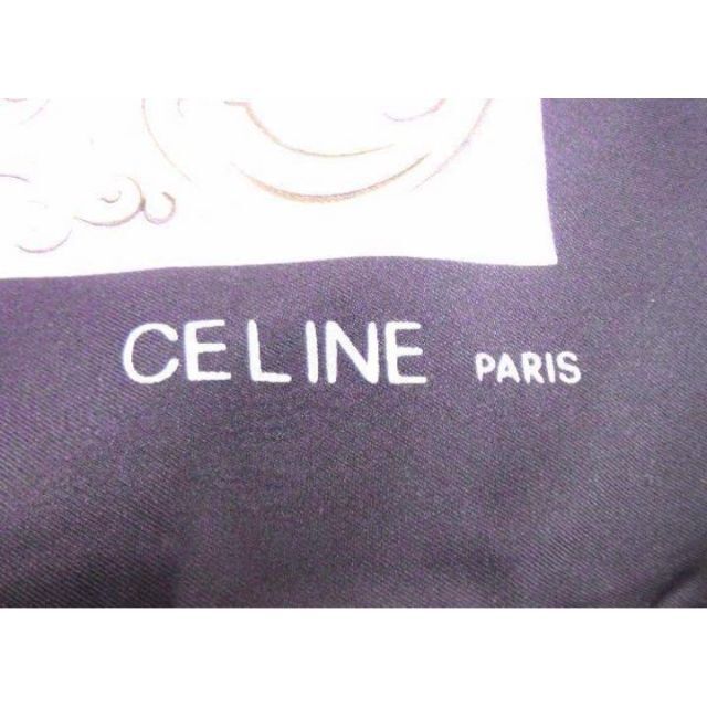 celine(セリーヌ)の【美品】CELINE セリーヌ 馬車 リボン スカーフ ストール ショール 大判 レディースのファッション小物(バンダナ/スカーフ)の商品写真