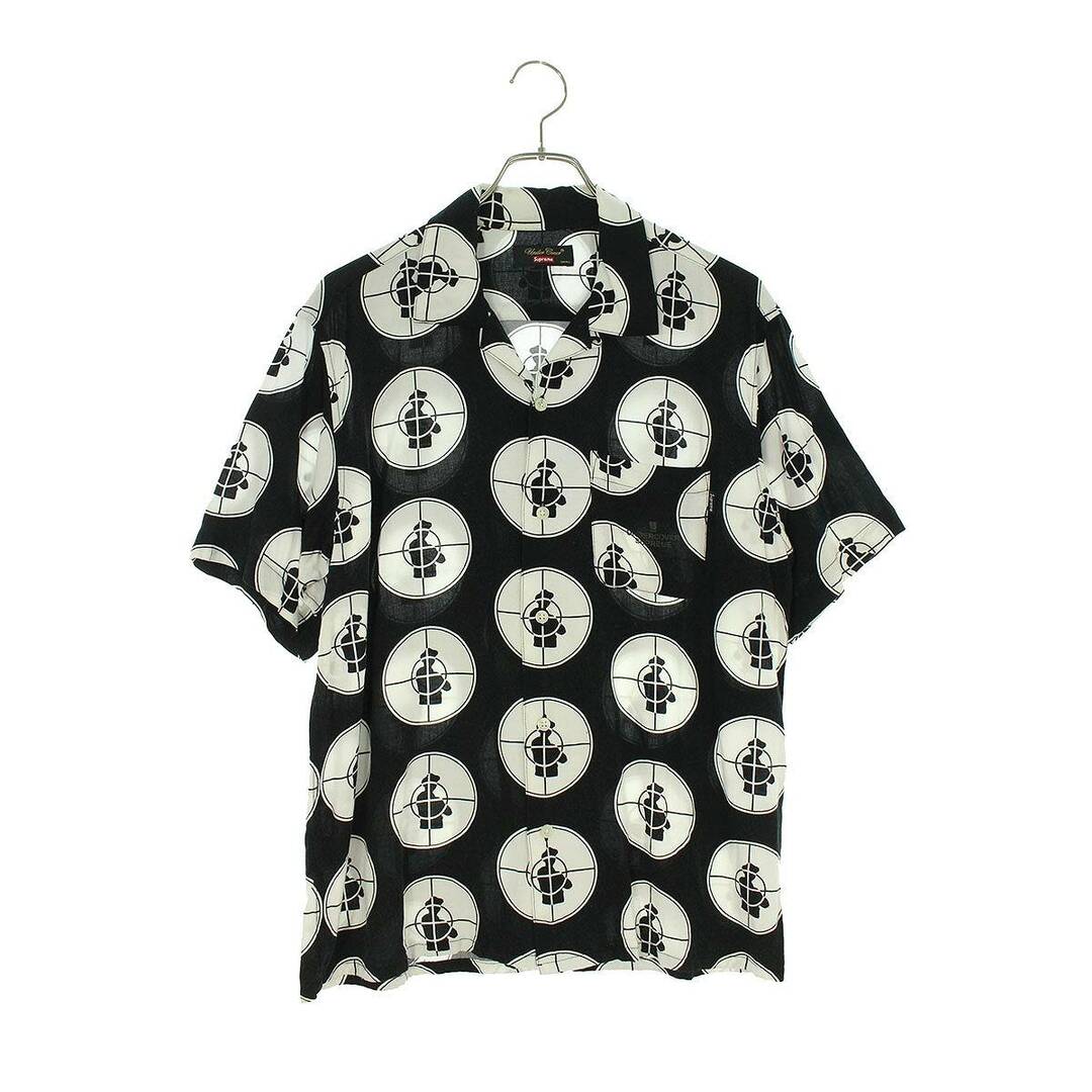 シュプリーム ×アンダーカバー UNDERCOVER  18SS   Public Enemy Rayon Shirt パブリックエネミーレーヨン半袖シャツ メンズ S
