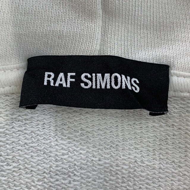 RAF SIMONS(ラフシモンズ)のラフシモンズ17AW  スウェットパーカー テープ装飾 オーバーサイズ M メンズのトップス(パーカー)の商品写真