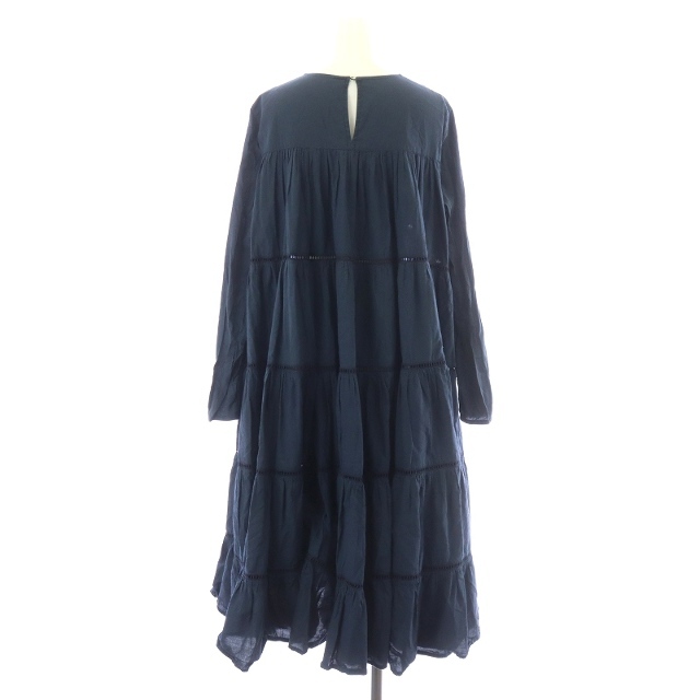 マーレット Essaouria Dress ワンピース ひざ丈 フレア XS 紺 | www