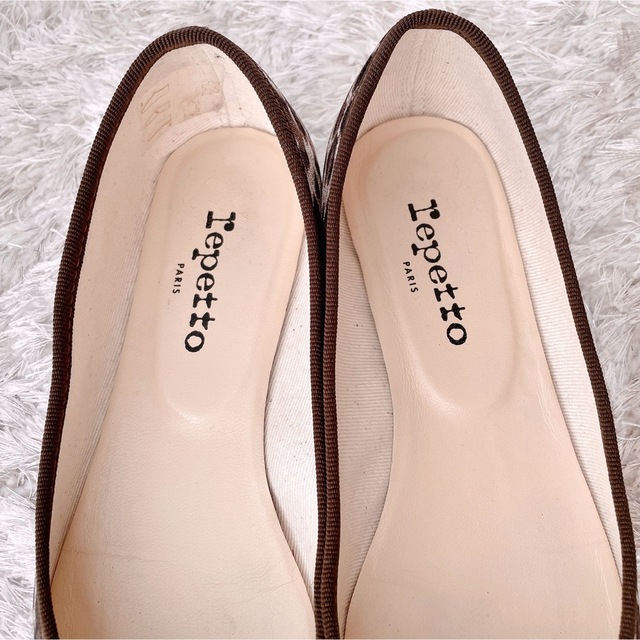 repetto(レペット)のレペット Repetto バレエシューズ　パンプス　ミュール　リボン　靴　極美品 レディースの靴/シューズ(バレエシューズ)の商品写真