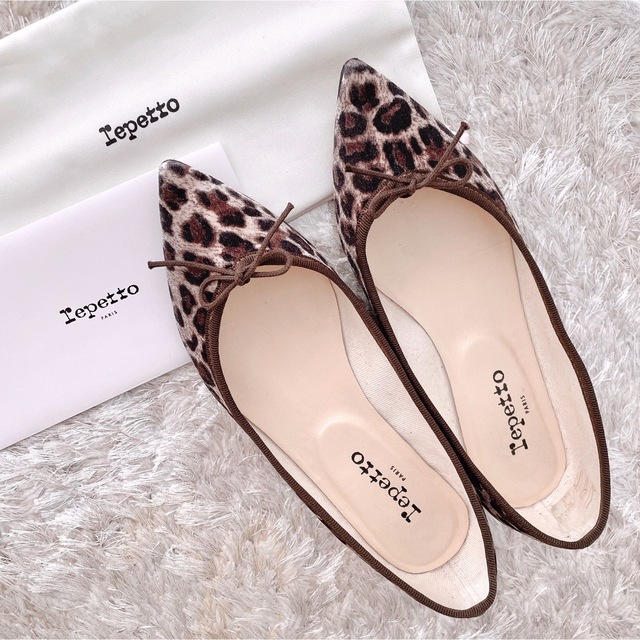 repetto(レペット)のレペット Repetto バレエシューズ　パンプス　ミュール　リボン　靴　極美品 レディースの靴/シューズ(バレエシューズ)の商品写真