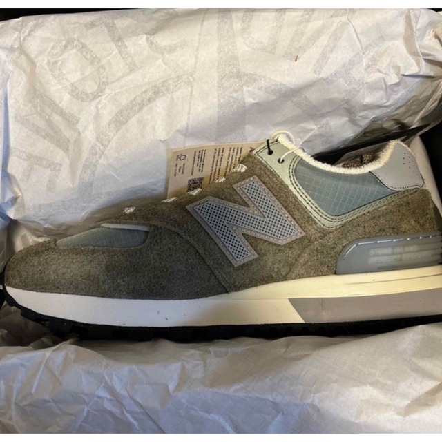 574（New Balance）(ゴーナナヨン)のNew Balance 574 Stone Island 26.5cm メンズの靴/シューズ(スニーカー)の商品写真