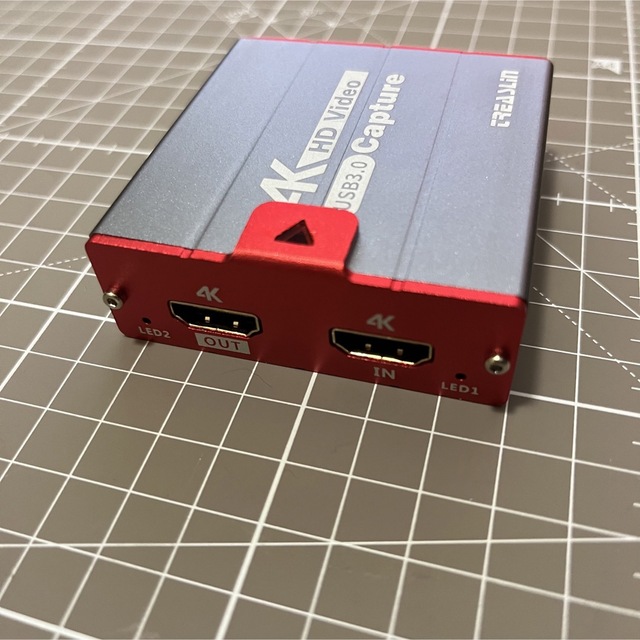 TreasLin キャプチャーボード 4K30fps HDMI USB3.0 スマホ/家電/カメラのPC/タブレット(PC周辺機器)の商品写真