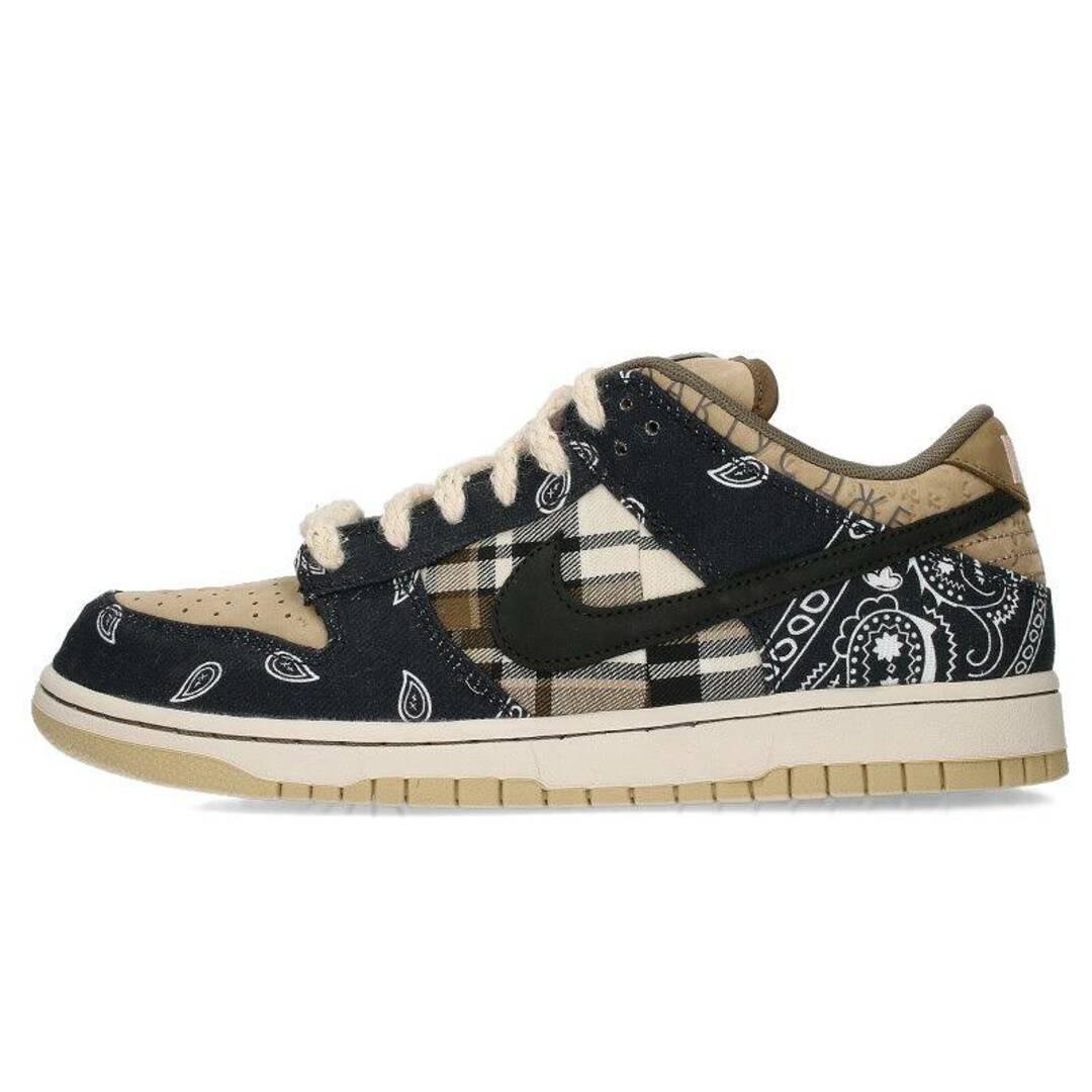 ナイキ  SB DUNK LOW PRM QS TRAVIS SCOTT CACTUS JACK CT5053-001 ダンクロープレミアムカクタスジャックスニーカー  メンズ 27.5cm