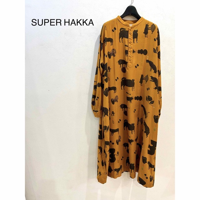 SUPER HAKKA☆動物プリント ワンピース