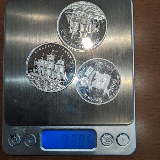銀製年銘板等 約390グラム コイン メダル 発行記念 公式記念 貨幣