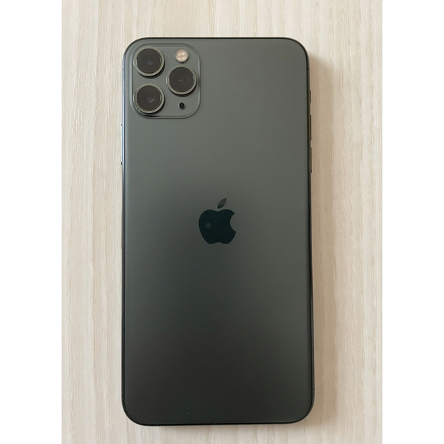 SIMロック解除済　IPhone11promax512GB ミッドナイトグリーン