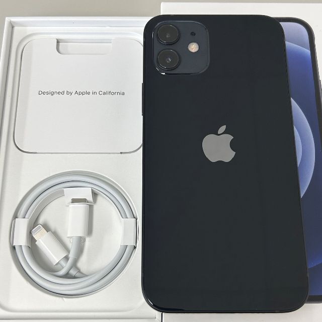 Apple - iPhone 12 64GB Black Simフリーの通販 by 03kkꓘꓘ03's shop ...