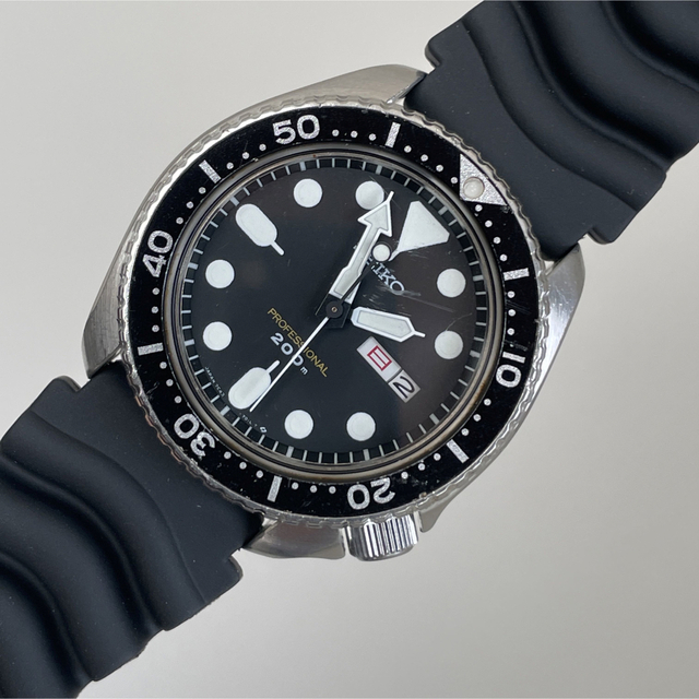 電池交換済 SEIKO プロフェッショナル200mダイバー 7c43-7010