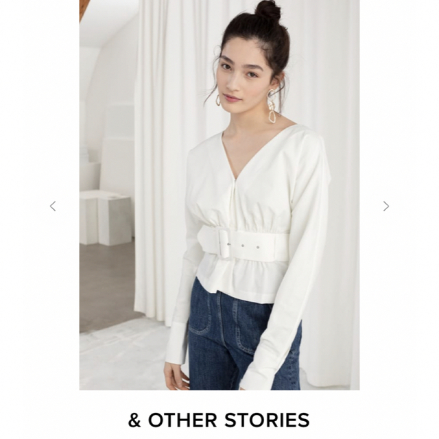 & Other Stories Belted Blouse | フリマアプリ ラクマ