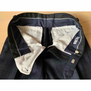 新品】SUITSELECTスーツセレクト◇チェックスーツセットアップ◇90Y4の