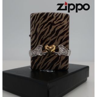 ジッポー(ZIPPO)のZIPPOジッポー　ライター  ゼブラ柄　12(タバコグッズ)