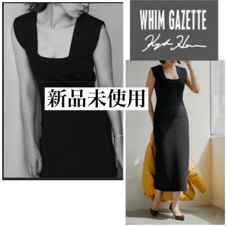 ウィムガゼット(Whim Gazette)の新品★完売品★Whim Gazette 長谷川京子コラボ　ニットタイトワンピース(ロングワンピース/マキシワンピース)