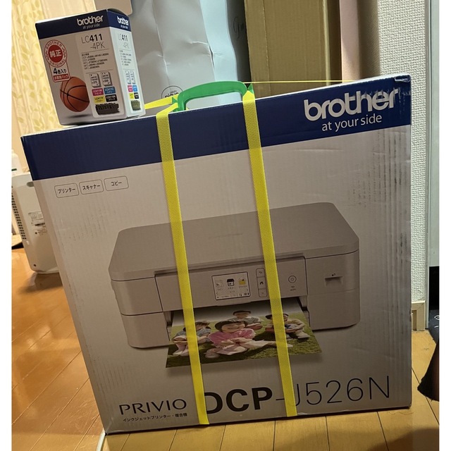 brother(ブラザー)のbrother プリンター　インク付き スマホ/家電/カメラのPC/タブレット(PC周辺機器)の商品写真