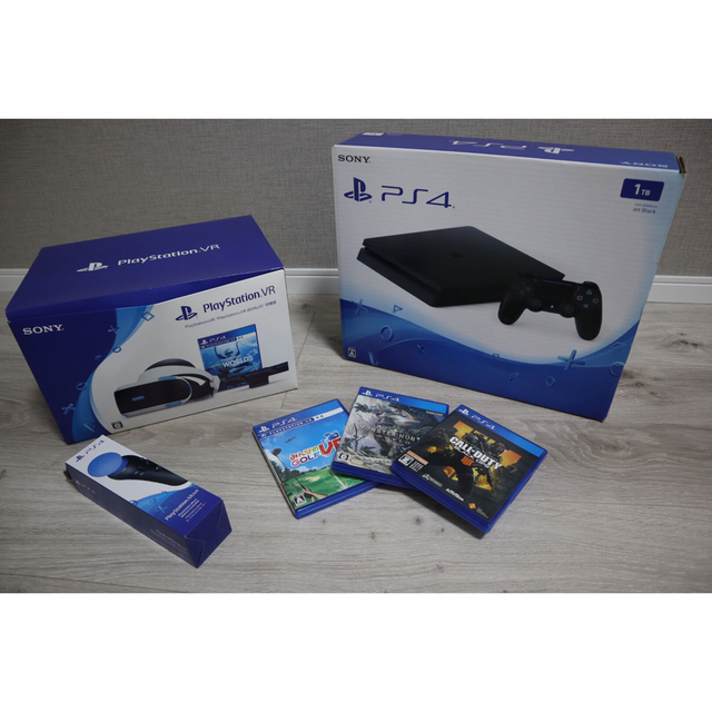 PS4(CUHｰ2000B JETBLACK) PlayStationVR +α