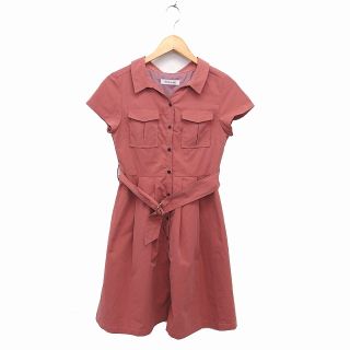 ミッシュマッシュ(MISCH MASCH)のミッシュマッシュ MISCH MASCH ミリタリーワンピース フレア 半袖(ロングワンピース/マキシワンピース)