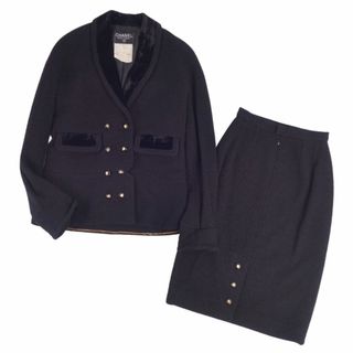 美品 Vintage シャネル CHANEL セットアップ スカートスーツ ...