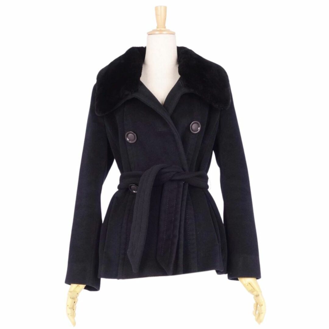 Max Mara - 美品 マックスマーラ Max Mara コート ベルト付き 襟