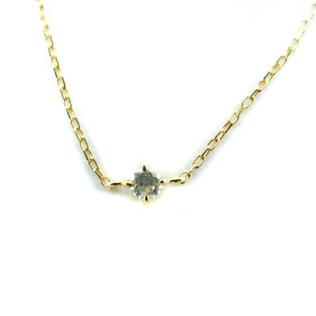 エテ ete ブレスレット K18 0.06ct イエローゴールド □OS