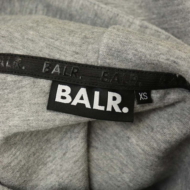 新品・未使用　BALR ボーラー サイドジップ　デニム　パーカー　Q-シリーズ