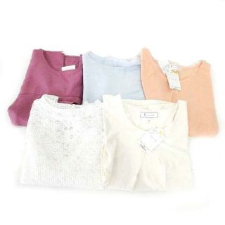 ロペピクニック(Rope' Picnic)の未使用 ロペピクニック 38サイズ トップス 5枚セット マルチカラー(カットソー(半袖/袖なし))