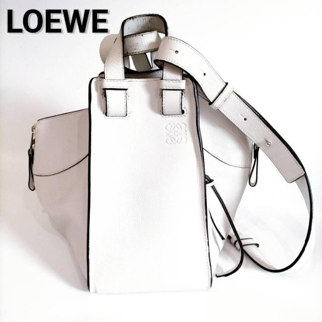 LOEWE ロエベ レザー ハンモック スモール ハンド/ショルダーバッグkannusedブランド