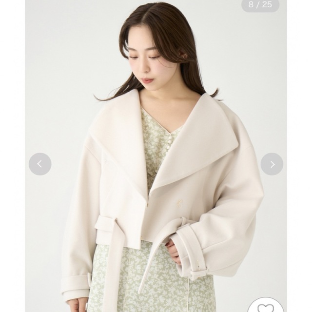 snidel sustainable ショートブルゾン ファッションの 18175円 www