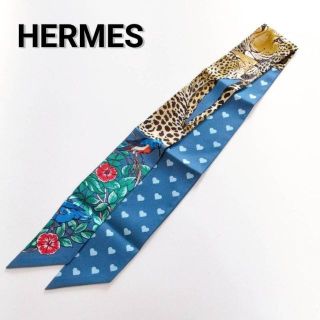 Hermes エルメス ツイリー JUNGLE LOVE ジャングルラブ スカーフ