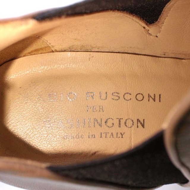 FABIO RUSCONI(ファビオルスコーニ)のファビオルスコーニ 銀座ワシントン ブーツ サイドゴア ショート 34 茶色 レディースの靴/シューズ(ブーツ)の商品写真