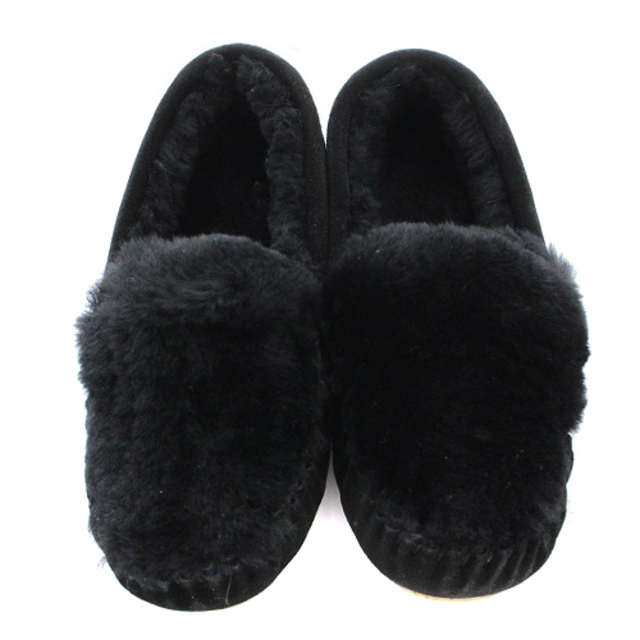 EMU(エミュー)のエミュー  モカシン スリッポン W6 23cm 黒 レディースの靴/シューズ(ローファー/革靴)の商品写真