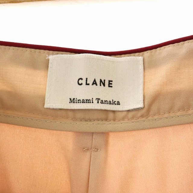 CLANE(クラネ)のクラネ ミナミタナカ 22AW COLOR LINE VELOR PANTS レディースのパンツ(その他)の商品写真