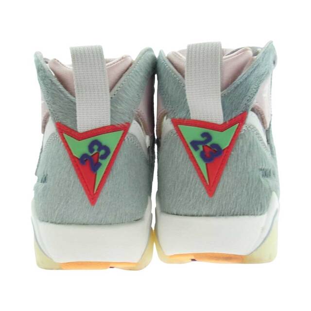 NIKE AIR JORDAN ナイキ ジョーダン スニーカー CT8528-002 AIR JORDAN 7 RETRO SE HARE 2.0 エアジョーダン レトロ スペシャル エディション ヘア2.0 ハイカット スニーカー グレー系 ピンク系 25.5cm【美品】【中古】 - 3
