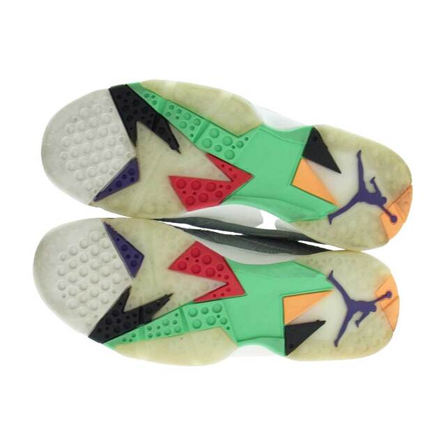 NIKE AIR JORDAN ナイキ ジョーダン スニーカー CT8528-002 AIR JORDAN 7 RETRO SE HARE 2.0 エアジョーダン レトロ スペシャル エディション ヘア2.0 ハイカット スニーカー グレー系 ピンク系 25.5cm【美品】【中古】 - 5