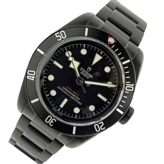 チュードル(Tudor)のチュードル TUDOR ブラックベイ　ダーク　ブラック文字盤　ステンレ【中古】(その他)